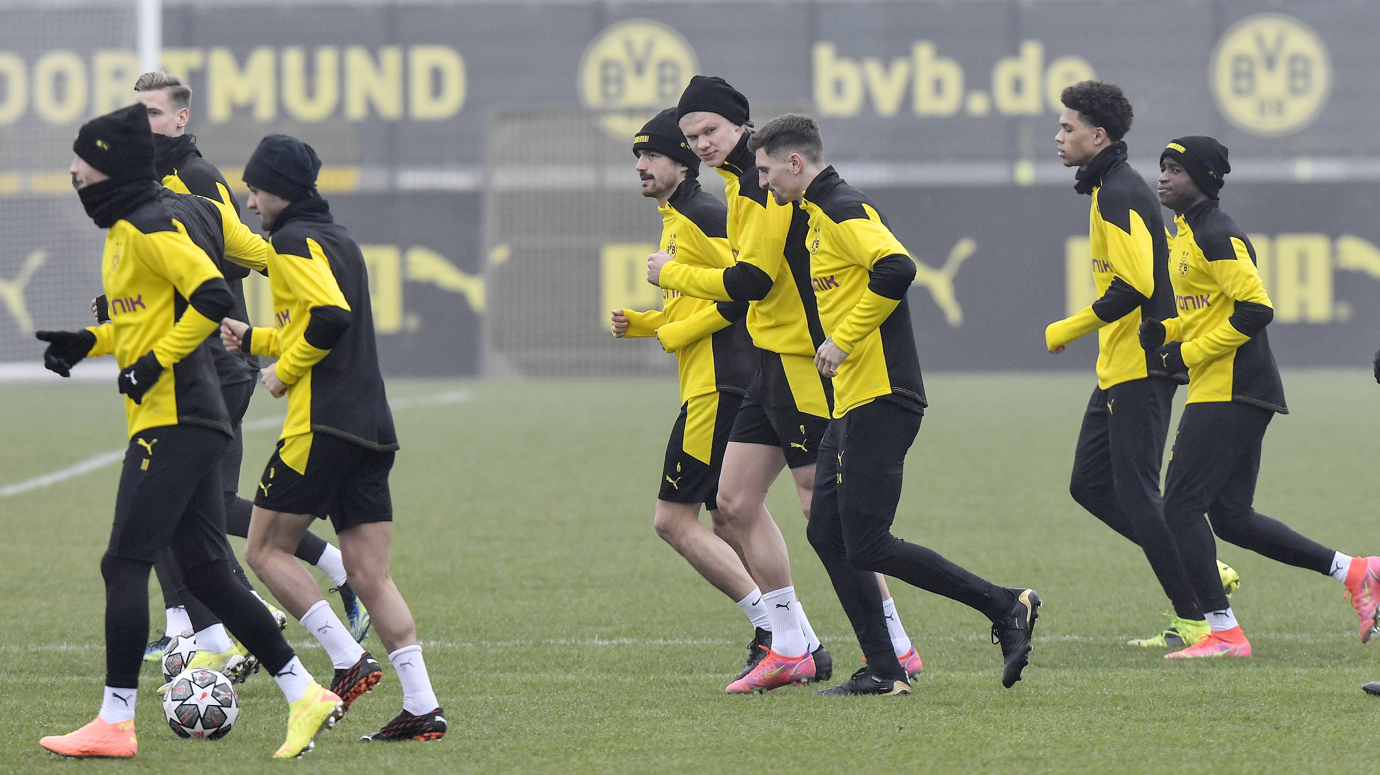 多特蒙德正为重要足球比赛做准备 多特蒙德正为重要足球比赛做准备