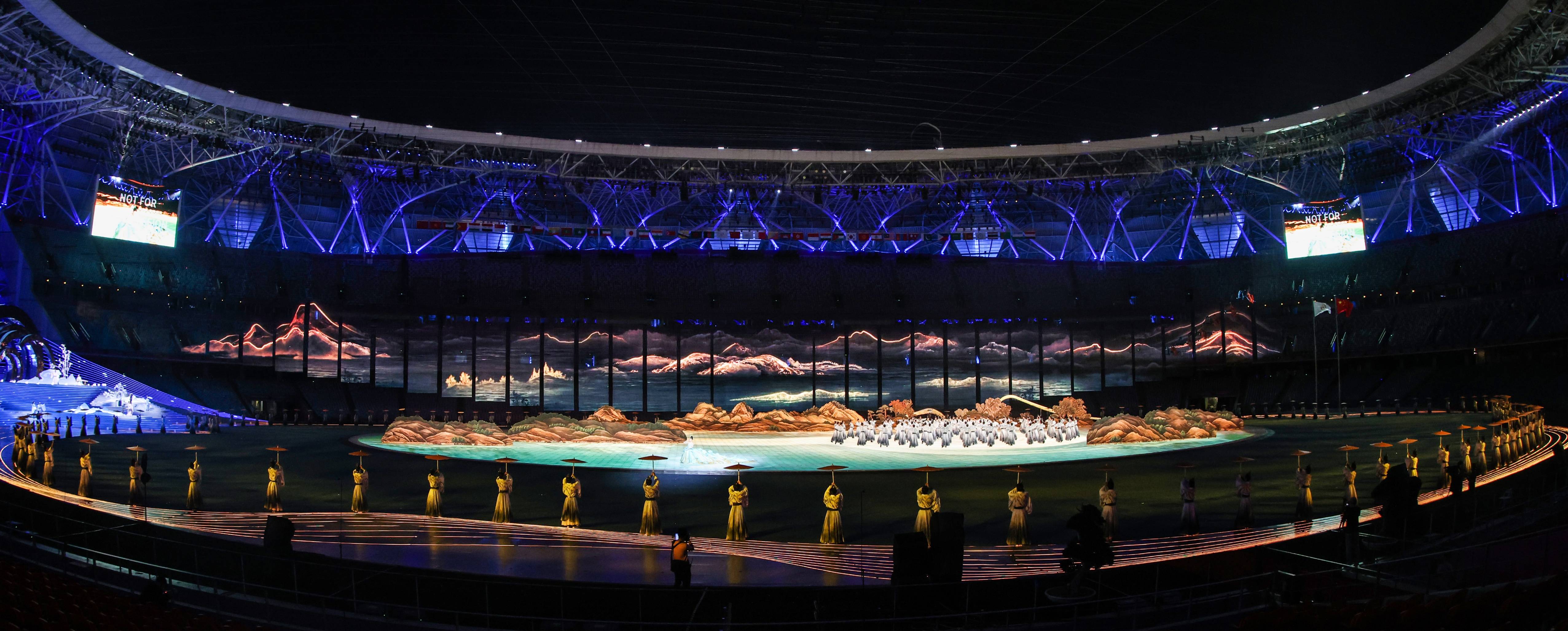 2022年杭州亚运会开幕式在杭州市体育场举行。