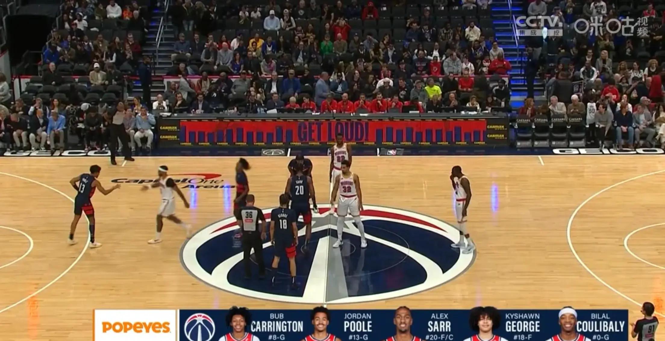 比尔狂砍40+，奇才大胜勇士